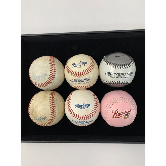 Nike Backyard Gem Trainer Beavers Pink Baseball Rawlings Lot of 6 - Picture 15 of 15